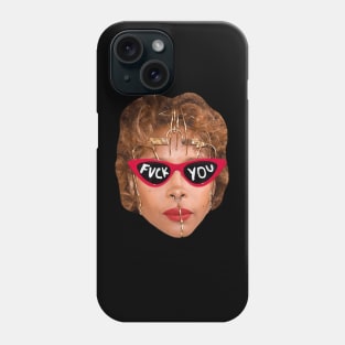 Erykah Badu f*ck Style Glasses Trand Phone Case