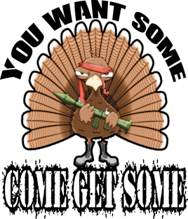 Thanksgiving Angry Turkey Magnet