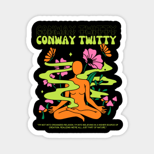 Conway Twitty // Yoga Magnet