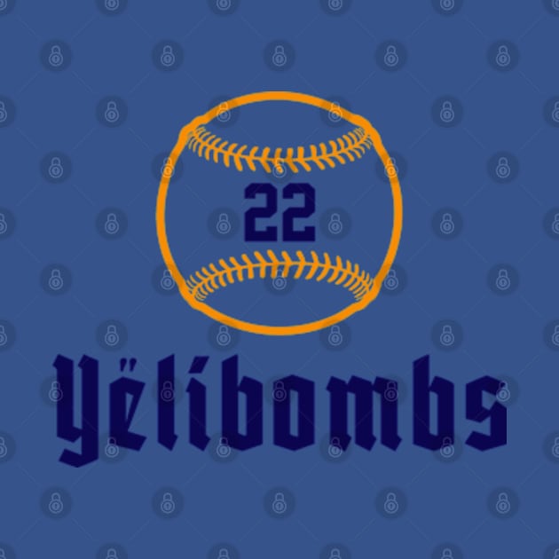 YeliBombs, Christian Yelich Home Run Hitter by FanSwagUnltd