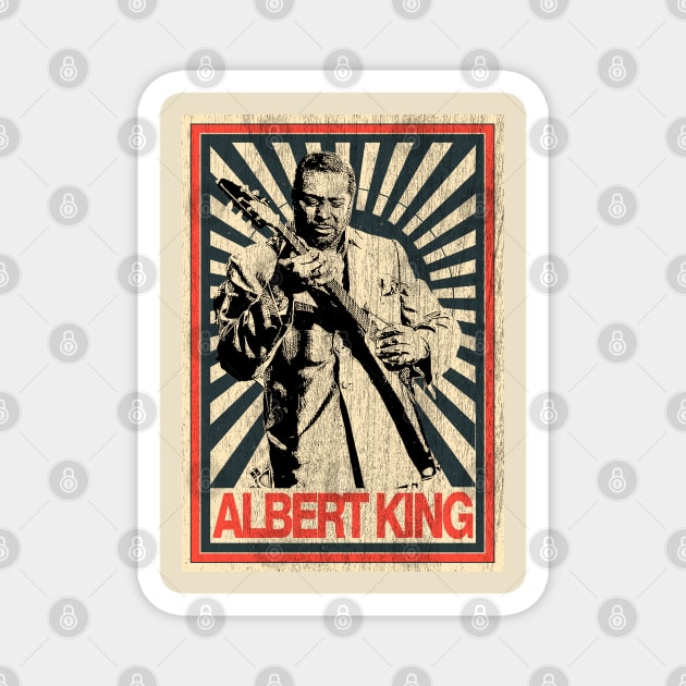 Vintage Albert King Magnet by Odd Even