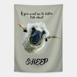 Talk About Sheep, Valais Blacknose Tapestry