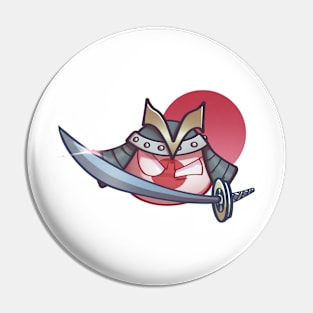 Japanball Samurai V2 - Countryballs Pin