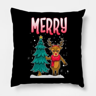 Christmas Matching Couples Sweaters Pillow