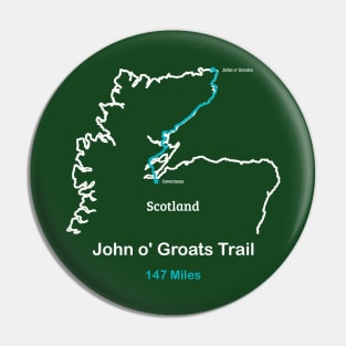 John O'Groats Trail in Scotland Pin