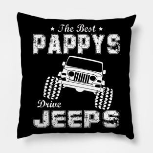 The Best Pappys Drive Jeeps Father 's Day Papa Jeep Pillow