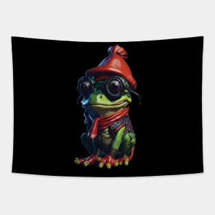 Punkrock Frog Tapestry