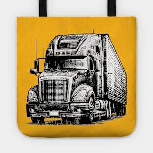 Semi-trailer truck Tote