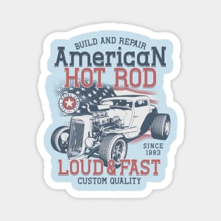 American Hot Rod 1983 Magnet