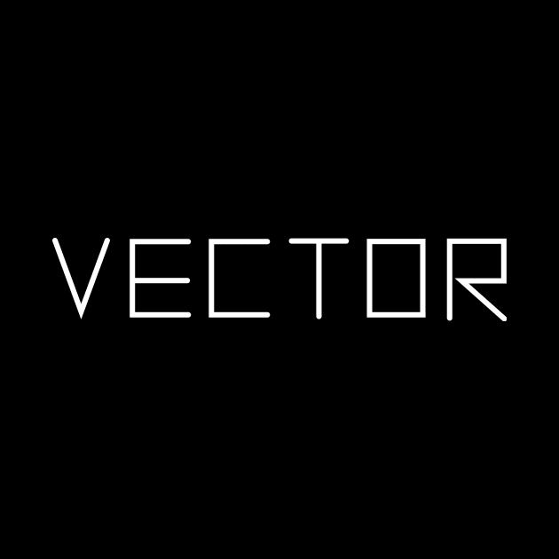 VECTOR Arcade Machine Text by Wizardmode