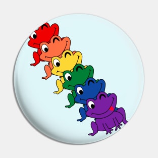 Pride Frog Pin