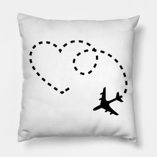 I love planes and flying Pillow