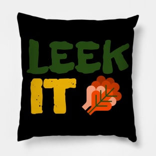 Leek It Pillow