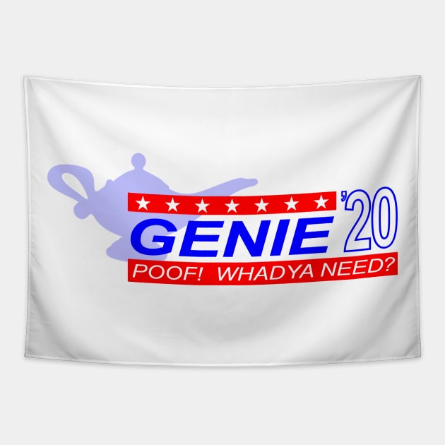 Genie Presidential Campaign Tapestry by GrumpyVulcanCampaign