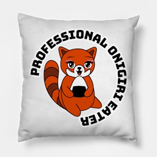 Red Panda Onigiri Eater Pillow