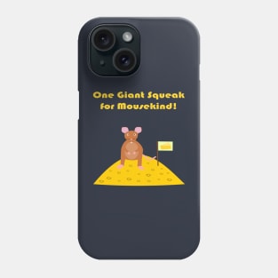 Mouse on the Moon Funny Fantasy Phone Case