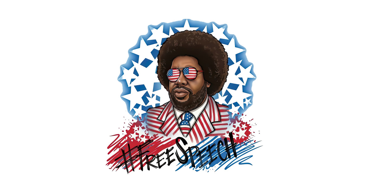 Afroman Free Speech American Rapper - Afroman - T-Shirt | TeePublic