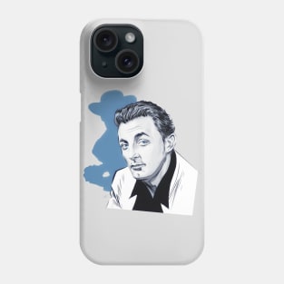 Robert Mitchum - An illustration by Paul Cemmick Phone Case