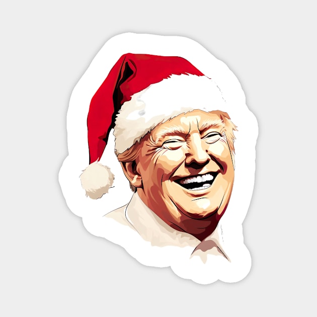 Trump as Santa Magnet by UmagineArts