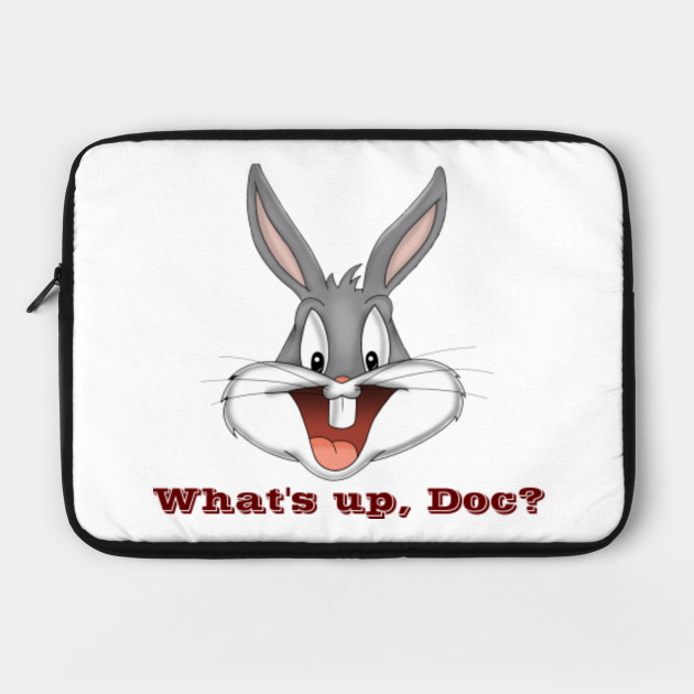 Bugs Bunny What S Up Doc Bugs Bunny Laptop Case Teepublic