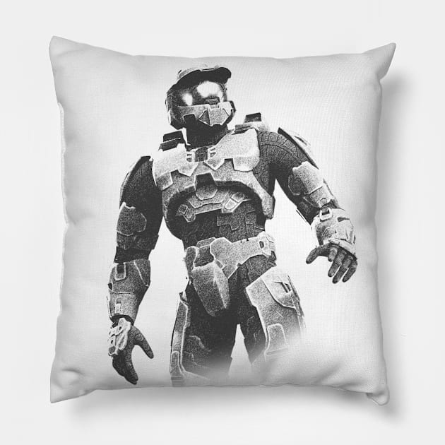 Master Chief Pillow by Pliax Lab