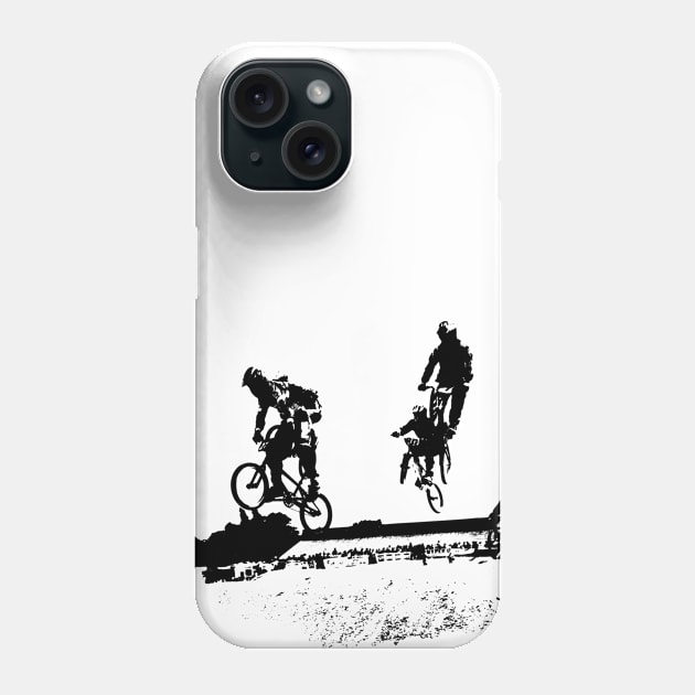 bmx Phone Case by rickylabellevie