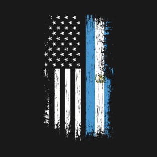 Guatemalan American Flag - Pride Guatemala T-Shirt