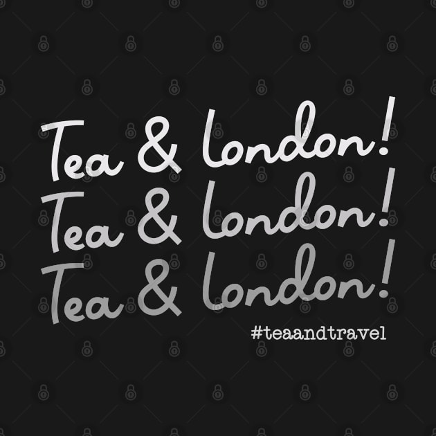 Tea and London - Travel by Zedeldesign