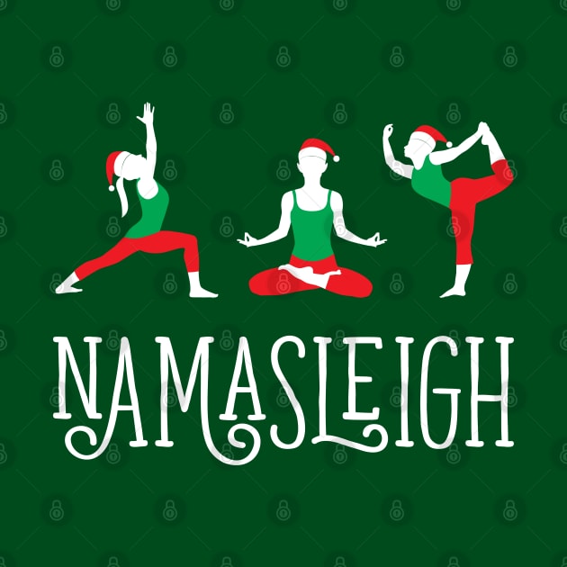 Namasleigh Yoga Christmas by creativecurly