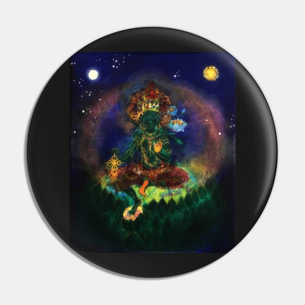 Aryatara - Fearless Bodhisattva of Compassion Pin by Visuddhi