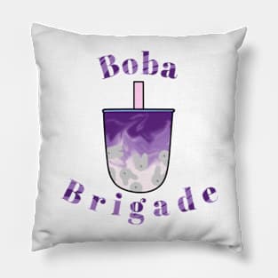 Boba Brigade Rabbit Taro Milk Tea Pillow