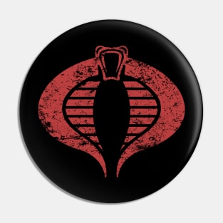 Cobra Command Aged Pin