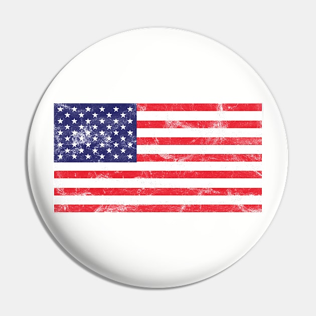 American Flag Pin by SillyShirts