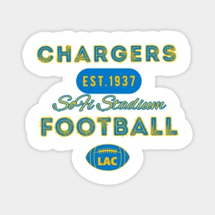 Los Angeles Football Vintage Style Magnet