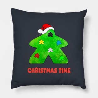 meeple Santa Pillow