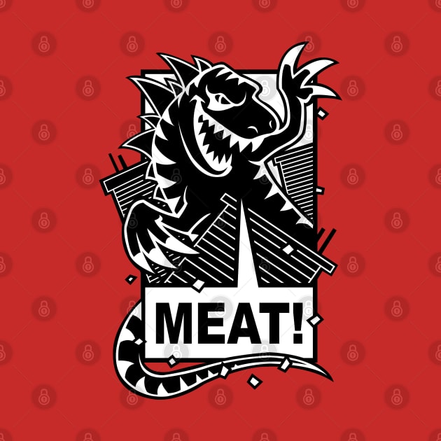 MEAT! LIZARD! by The Meat Dumpster