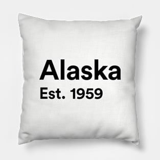 Alaska - Est. 1959 Pillow