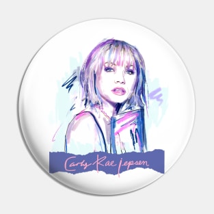 CARLY RAE JEPSEN RETRO STYLE Pin