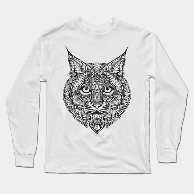 Cat Tattoo Black And White Alien Holding A Cat Tattoo Long Sleeve T Shirt Teepublic