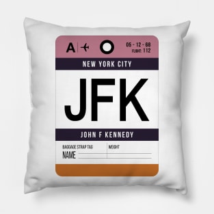 Avgeek Airport code tags - JFK - New York Pillow