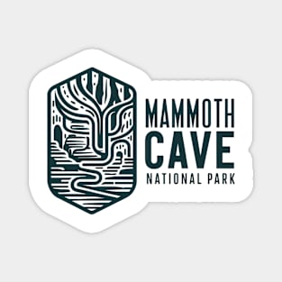 Mammoth Cave National Park Minimalistic Magnet