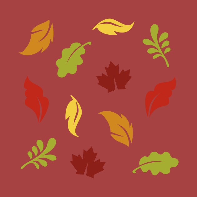 Autumn Leaves by bluevolcanoshop@gmail.com