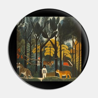 Henri Rousseau drawing Pin