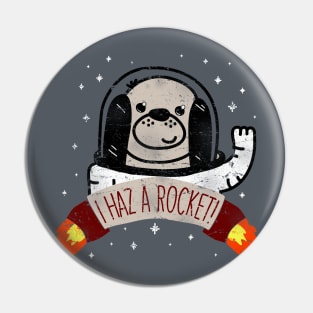 SPACE PUPPY HAZ SPACE! Pin