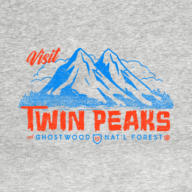 Visit Twin Peaks - Twin Peaks - T-Shirt | TeePublic