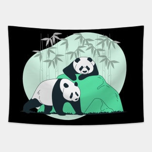 cute stuffed animals panda Tapestry