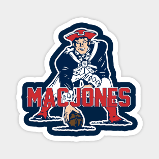 MAC JONES NEW ENGLAND Magnet