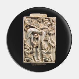 Assyrian Ivory Carving from Nimrud Pin