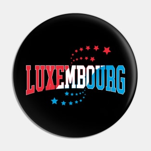 Luxembourg Pin