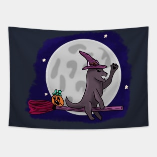 Halloween kitten Tapestry